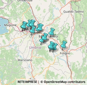 Mappa Via Topino, 06084 Bettona PG, Italia (10.29)