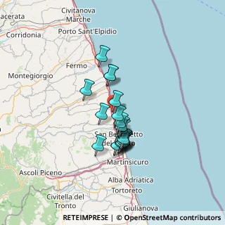 Mappa Cupramarittima, 63064 Cupra Marittima AP, Italia (10.2105)