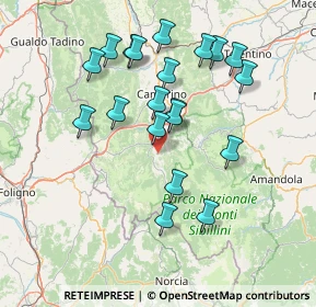 Mappa 62036 Pieve Torina MC, Italia (14.794)