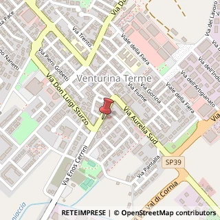 Mappa Via Enos Cerrini, 35, 57021 Campiglia Marittima, Livorno (Toscana)