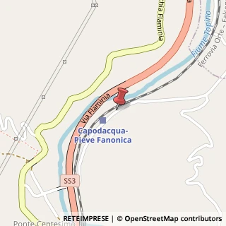 Mappa Via capodacqua 176, 06081 Foligno, Perugia (Umbria)