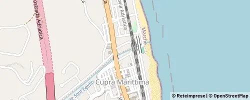 Mappa Cupra Marittima