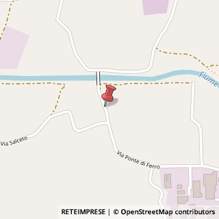 Mappa Via Ponte DI Ferro, 1, 06084 Bettona, Perugia (Umbria)