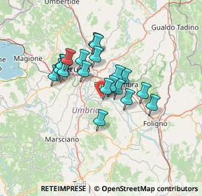 Mappa Bettona, 06084 Bettona PG, Italia (10.728)