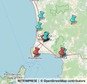 Mappa Via Indipendenza, 57021 Campiglia Marittima LI, Italia (10.76583)