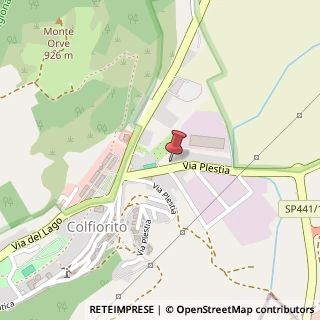 Mappa Via Plestia, 9, 06034 Foligno, Perugia (Umbria)