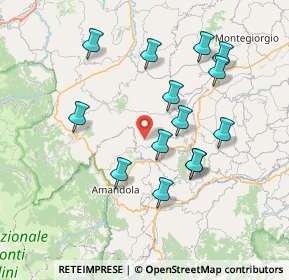 Mappa Contrada San Venanzo, 62020 San Venanzo MC, Italia (7.44929)