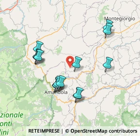 Mappa Contrada San Venanzo, 62020 San Venanzo MC, Italia (7.53714)