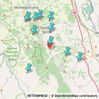Mappa STRADA DI, 53042 Chianciano Terme SI, Italia (4.71909)