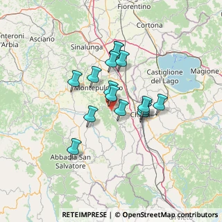 Mappa STRADA DI, 53042 Chianciano Terme SI, Italia (10.85533)