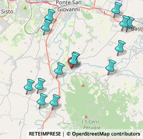 Mappa Via Giuseppe Di Vittorio, 06089 Torgiano PG, Italia (4.72286)