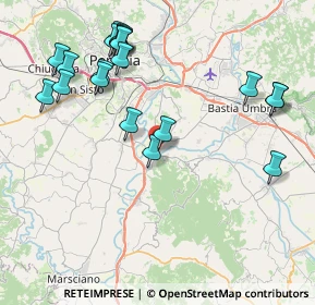 Mappa Via Giuseppe Di Vittorio, 06089 Torgiano PG, Italia (9.545)