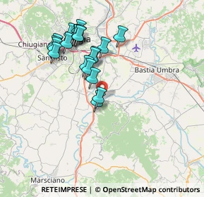 Mappa Via Giuseppe Di Vittorio, 06089 Torgiano PG, Italia (7.352)
