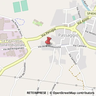 Mappa Via della Madonnina, 17, 06084 Bettona, Perugia (Umbria)