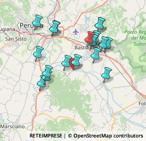 Mappa Via della Madonnina, 06084 Bettona PG, Italia (7.1)