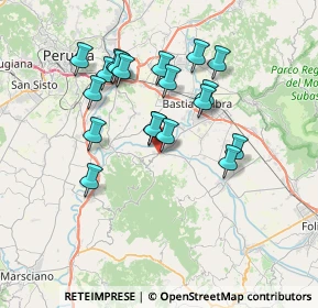 Mappa Via della Madonnina, 06084 Bettona PG, Italia (6.72947)