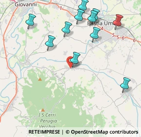 Mappa Via della Madonnina, 06084 Bettona PG, Italia (4.83909)