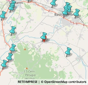 Mappa Via della Madonnina, 06084 Bettona PG, Italia (6.92722)