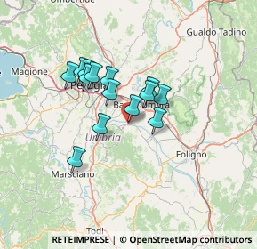 Mappa SP Bettona, 06084 Bettona PG, Italia (10.54357)