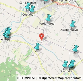 Mappa Via Tordandrea, 06084 Bettona PG, Italia (3.3425)