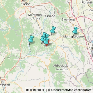 Mappa Località Podernovi, 53024 Montalcino SI, Italia (30.57143)
