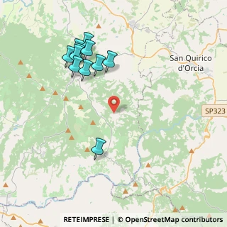 Mappa Località Podernovi, 53024 Montalcino SI, Italia (4.38091)