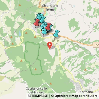 Mappa Via di Chianciano, 53042 Chianciano Terme SI, Italia (1.837)
