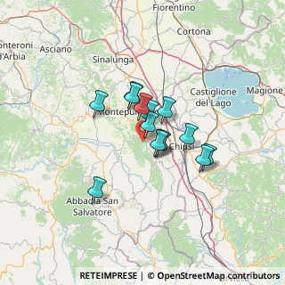 Mappa Via di Chianciano, 53042 Chianciano Terme SI, Italia (9.03786)
