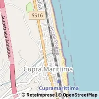 地図 Cupra Marittima