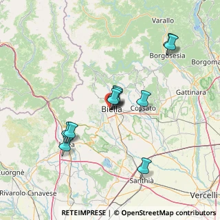 Mappa Via Cipriano Villani, 13900 Biella BI, Italia (12.68727)