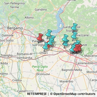 Mappa 25030 Coccaglio BS, Italia (13.833)