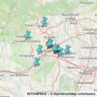 Mappa Via Volturno, 36100 Vicenza VI, Italia (8.88455)