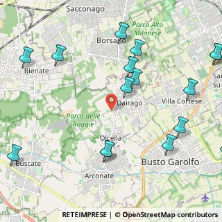 Mappa Via Giosuè Carducci, 20020 Dairago MI, Italia (2.79063)