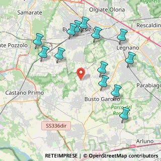 Mappa Via Giosuè Carducci, 20020 Dairago MI, Italia (4.44)