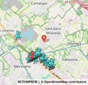 Mappa Via Filippo Turati, 20014 Nerviano MI, Italia (1.046)