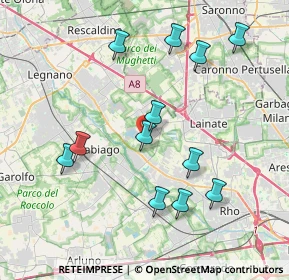 Mappa Via Filippo Turati, 20014 Nerviano MI, Italia (3.95)