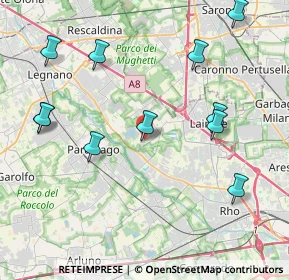 Mappa Via Filippo Turati, 20014 Nerviano MI, Italia (4.64364)