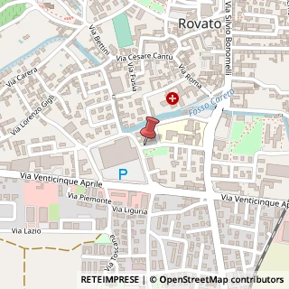 Mappa Via Costituzione, 24, 25038 Rovato, Brescia (Lombardia)