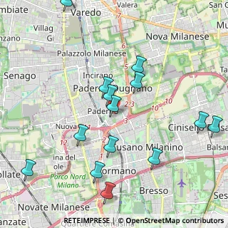 Mappa Via Gorizia, 20037 Paderno Dugnano MI, Italia (2.25714)
