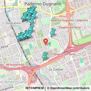 Mappa Via Gorizia, 20037 Paderno Dugnano MI, Italia (0.615)