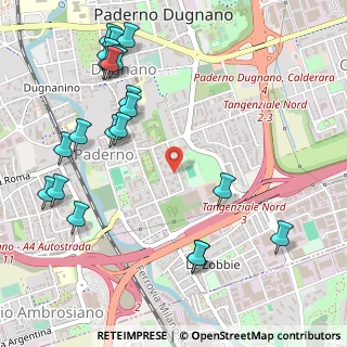 Mappa Via Gorizia, 20037 Paderno Dugnano MI, Italia (0.6555)