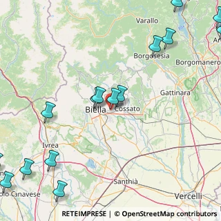 Mappa Via Vincenzo Mazzia, 13856 Vigliano Biellese BI, Italia (26.03375)
