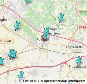 Mappa Via Ettore Spalenza, 25038 Rovato BS, Italia (6.96)