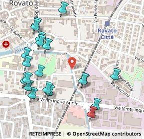 Mappa Via Ettore Spalenza, 25038 Rovato BS, Italia (0.296)