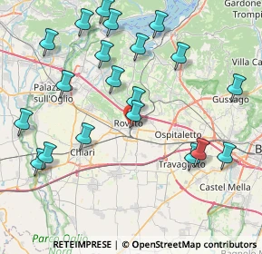 Mappa Via Ettore Spalenza, 25038 Rovato BS, Italia (9.22)