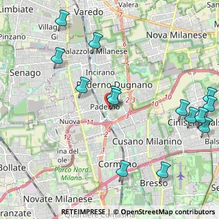 Mappa Via Emilio De Marchi, 20037 Paderno Dugnano MI, Italia (2.65071)