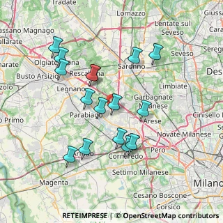 Mappa Via Adamello, 20014 Nerviano MI, Italia (6.96438)