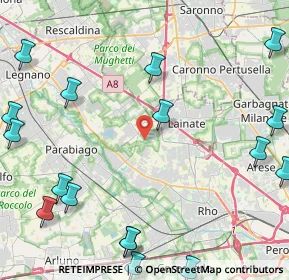 Mappa Via Adamello, 20014 Nerviano MI, Italia (6.661)