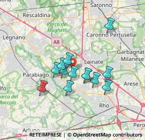 Mappa Via Adamello, 20014 Nerviano MI, Italia (2.67308)