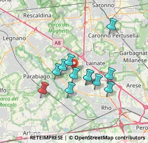 Mappa Via Adamello, 20014 Nerviano MI, Italia (2.77083)